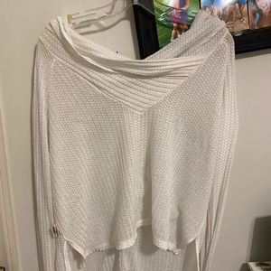 Free people light sweater